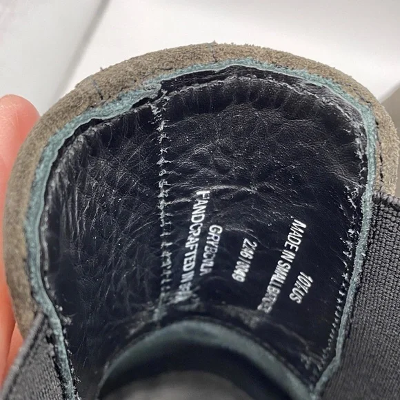 Thursday Boot Company Dark Olive Suede Chelsea Boots - Picture 10 of 10